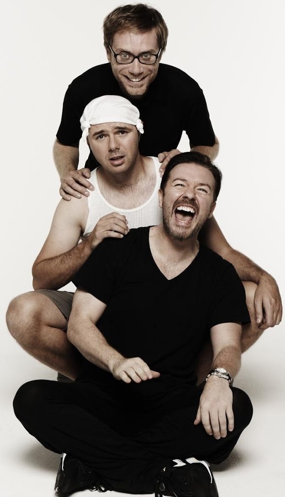 Ricky Gervais Stephen Merchant Karl Pilkington Ricky Gervais Stephen Merchant Karl Pilkington