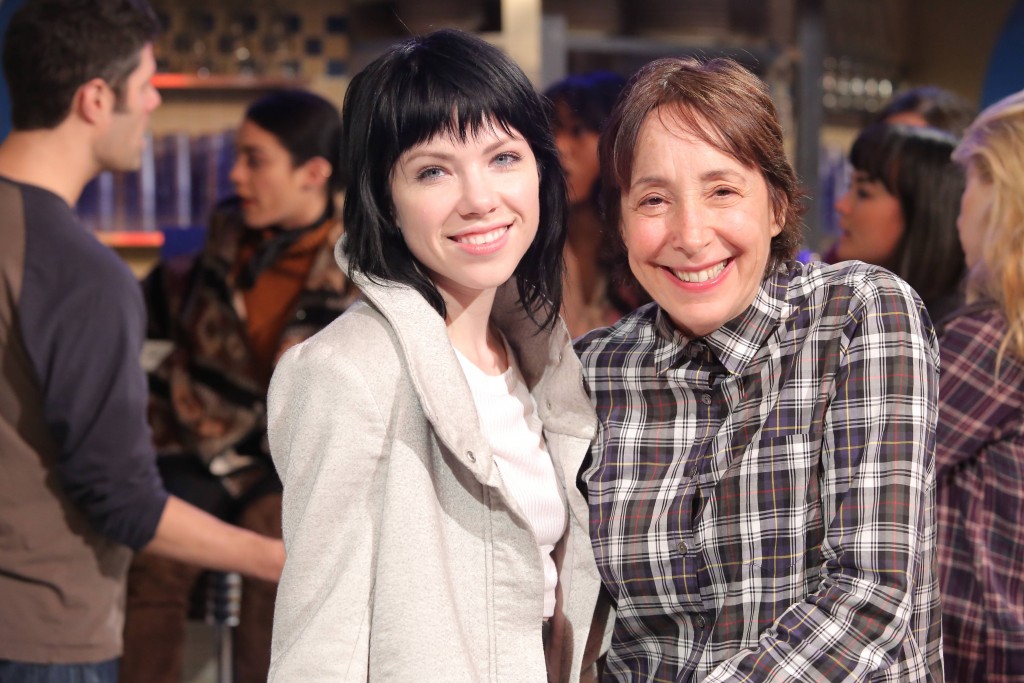 GREASE: LIVE: (L-R) Carly Rae Jepsen and Didi Conn rehearse for GREASE: LIVE airing LIVE Sunday, Jan. 31, 2016 (7:00-10:00 PM ET live/PT tape-delayed), on FOX. Cr: Kevin Estrada/FOX