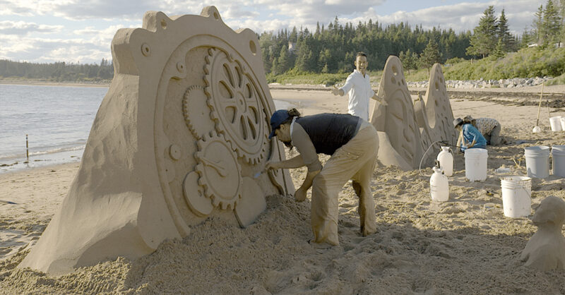 RACE AGAINST THE TIDE RETURNS FOR SEASON 3 ON CBC AND CBC GEMJULY 16, WITH  12 OF THE WORLD'S BEST SAND SCULPTING TEAMS FROMCANADA AND THE WORLD —  marblemedia
