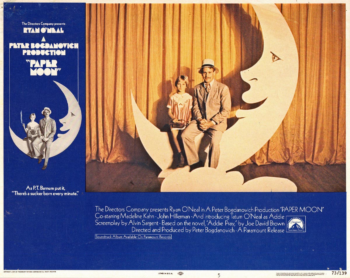 The Daily Stream: Paper Moon Is The Road To Movie Heaven, With The Late  Peter Bogdanovich As Your Driver